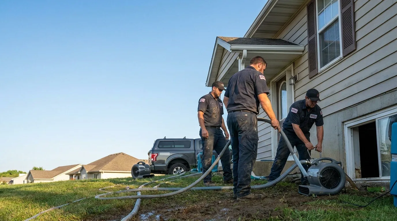 Water Removal in North Henderson, IL near me